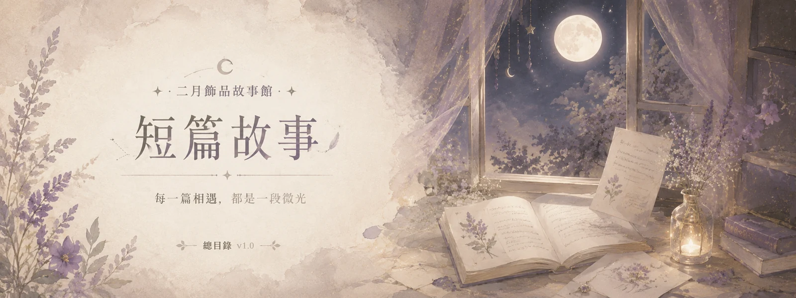 二月飾品故事館｜短篇故事